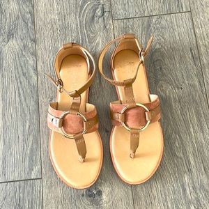 Gibson Latimer Leather Sandales - Size 7